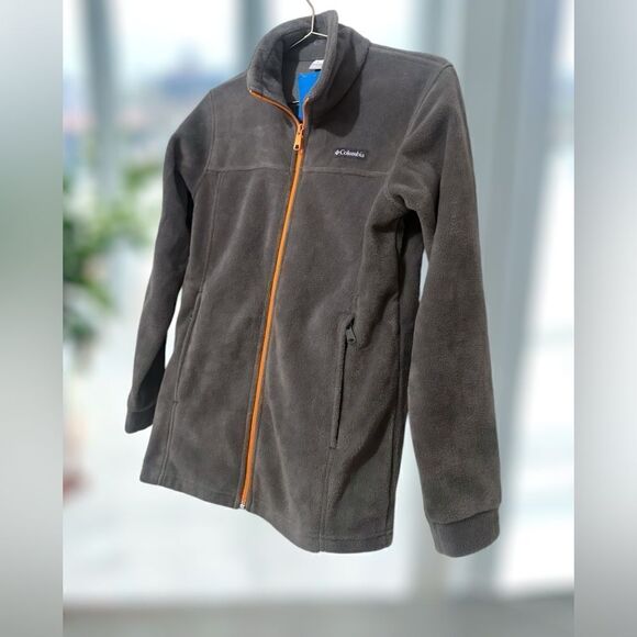 COLUMBIA Winter Snow Birch Falls Fleece Full Zip Jacket Jumper Sweater Size L - Picture 2 of 10